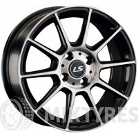 LS Wheels LS820 6.5x15 4x100 ET 40 Dia 73.1 (SF)